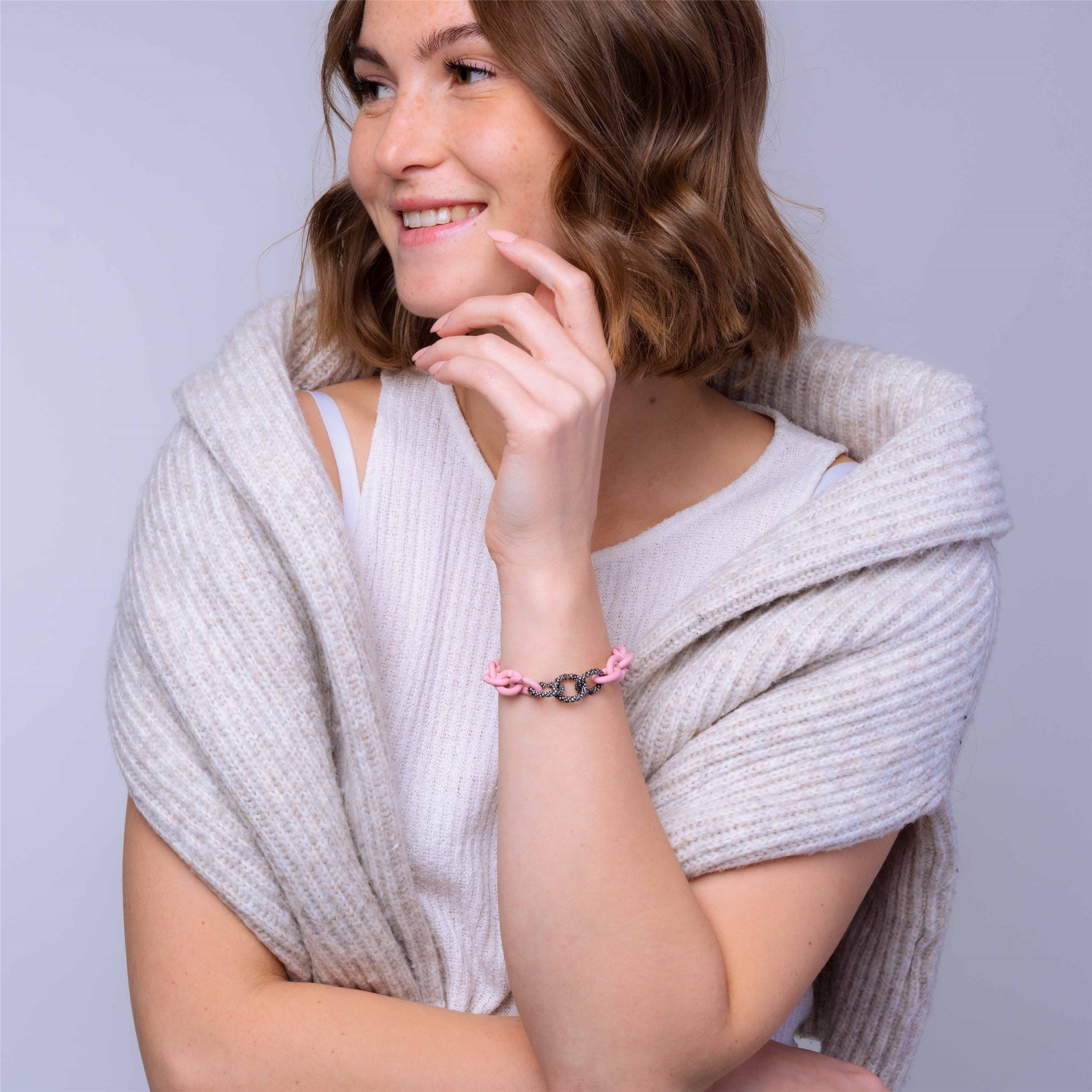 Flash of Blush Bracelet