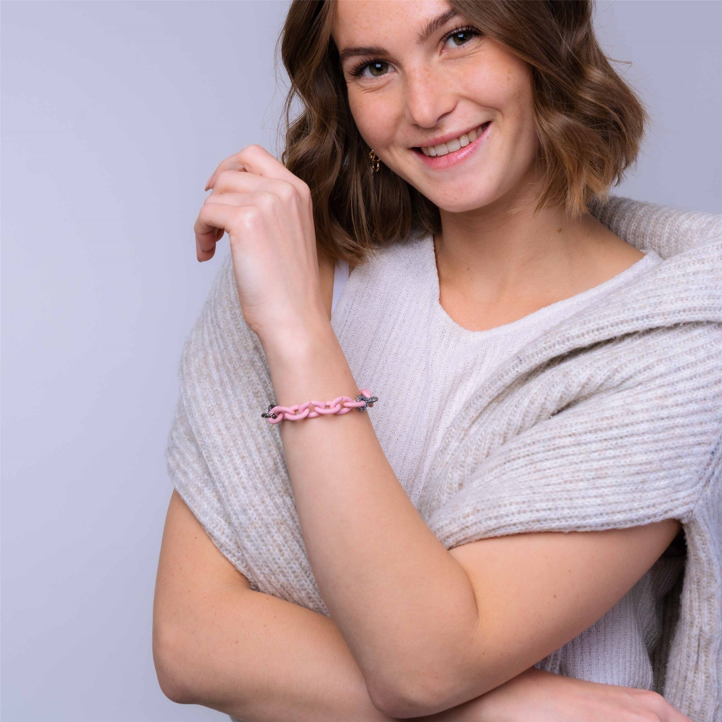 Flash of Blush Bracelet