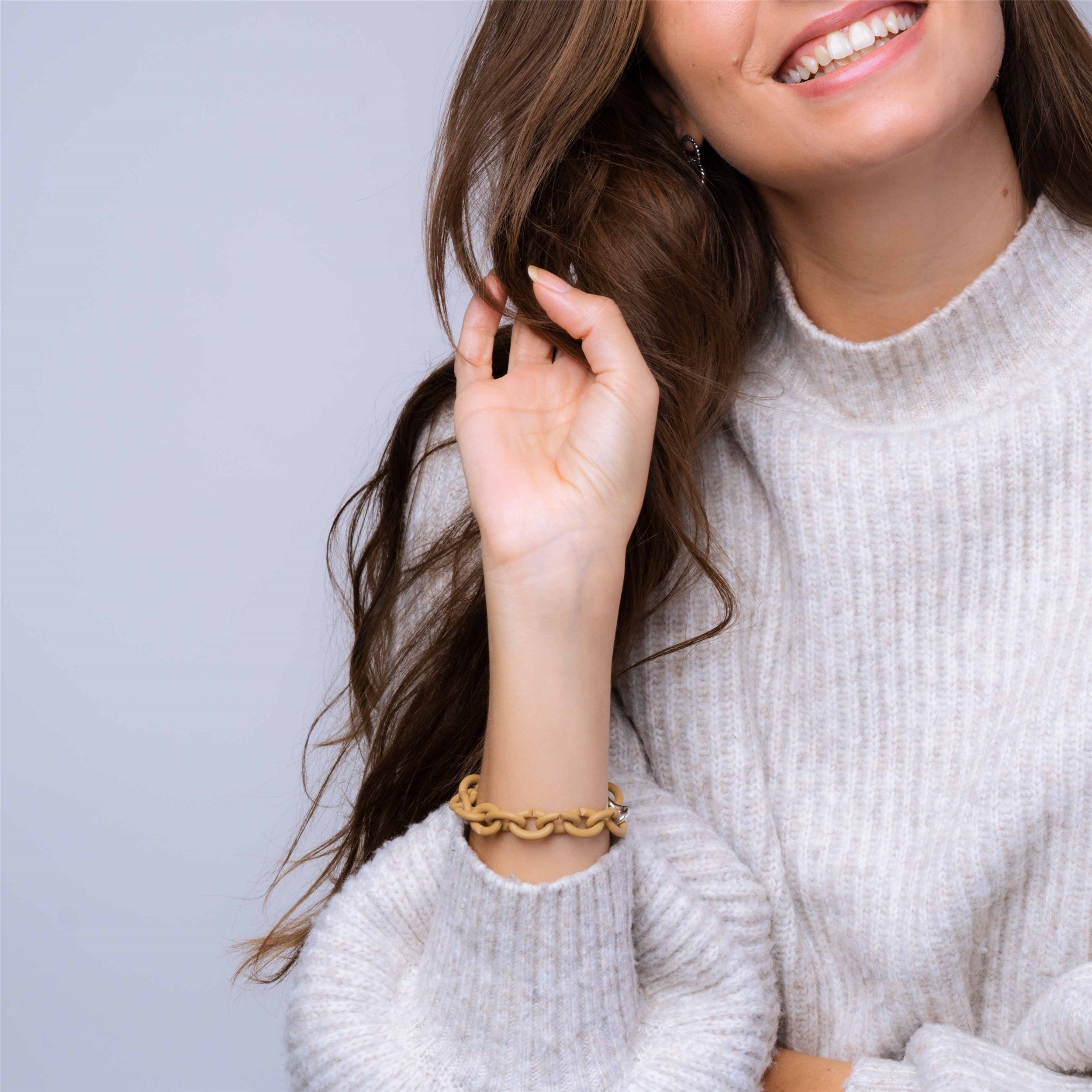 Classy Camel Silver Bracelet