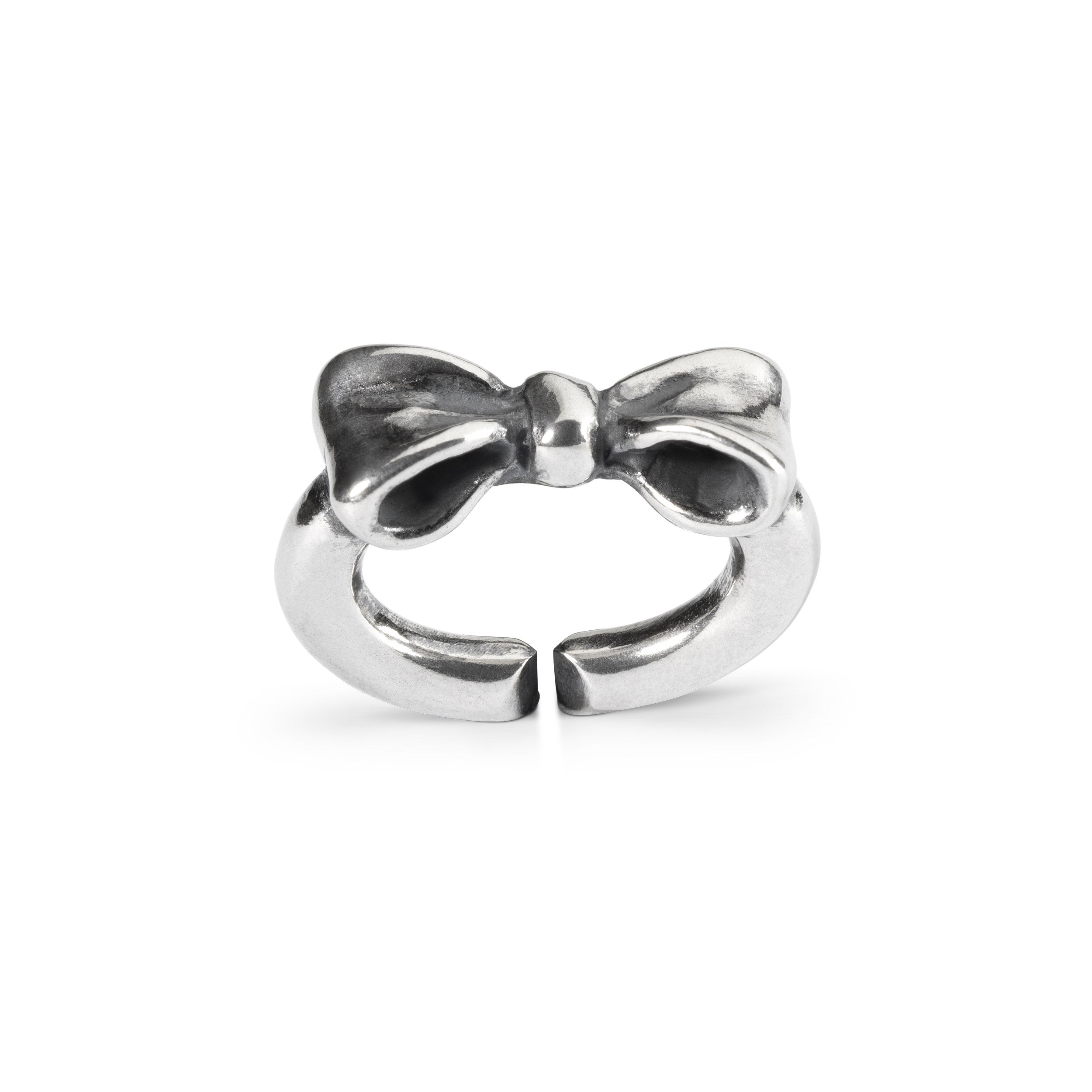Single Bow, Single Silver Link