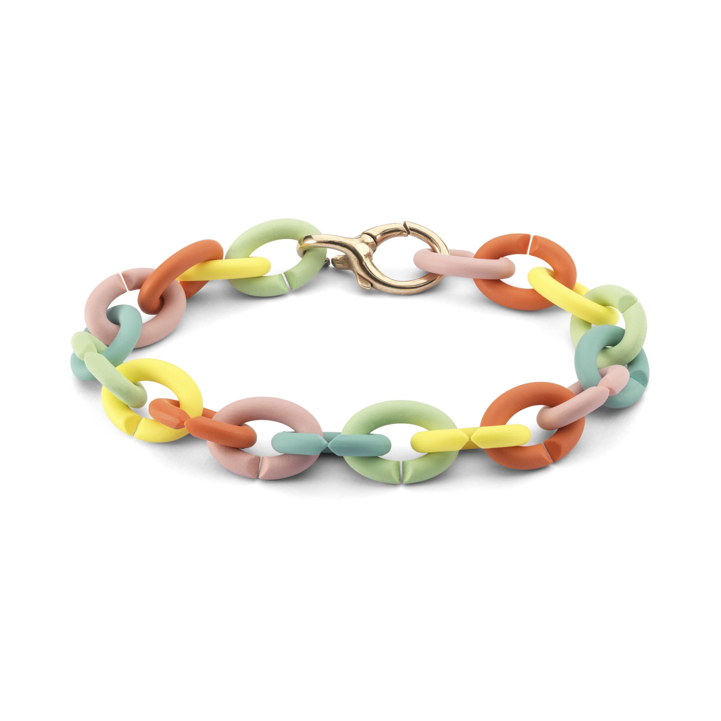 Pastel Rainbow Bronze Bracelet