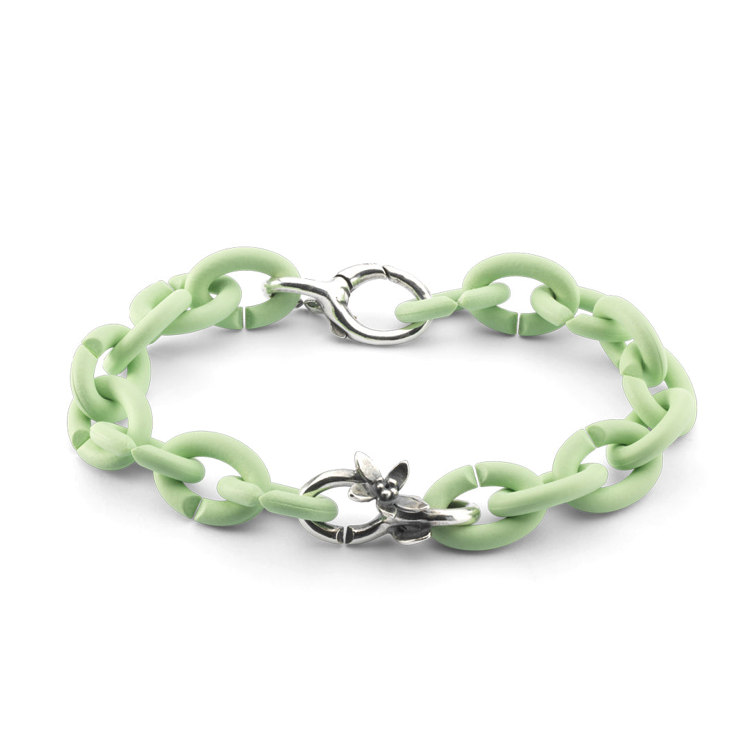 Green Jasmin Silver Bracelet
