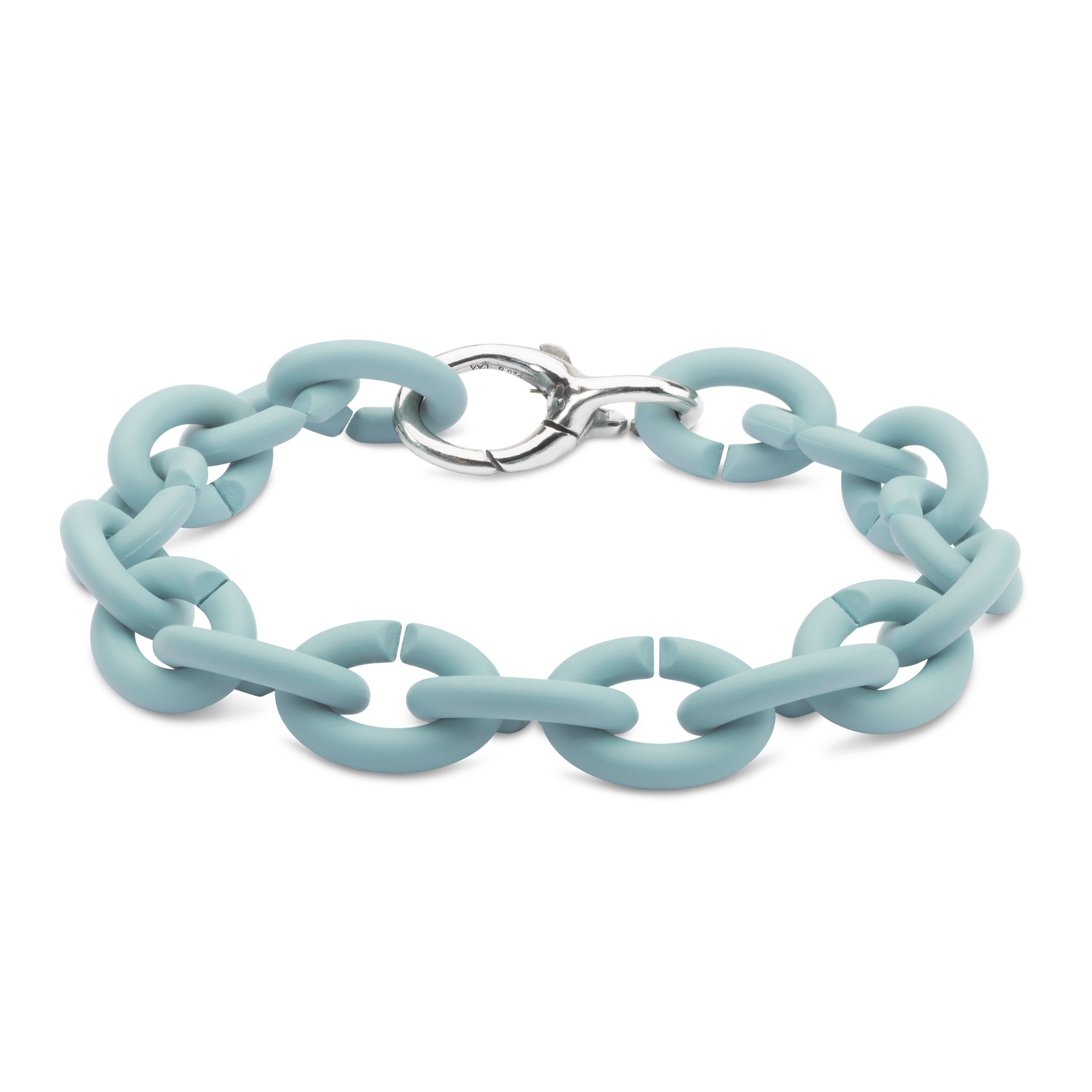 Sky Blue Silver Bracelet