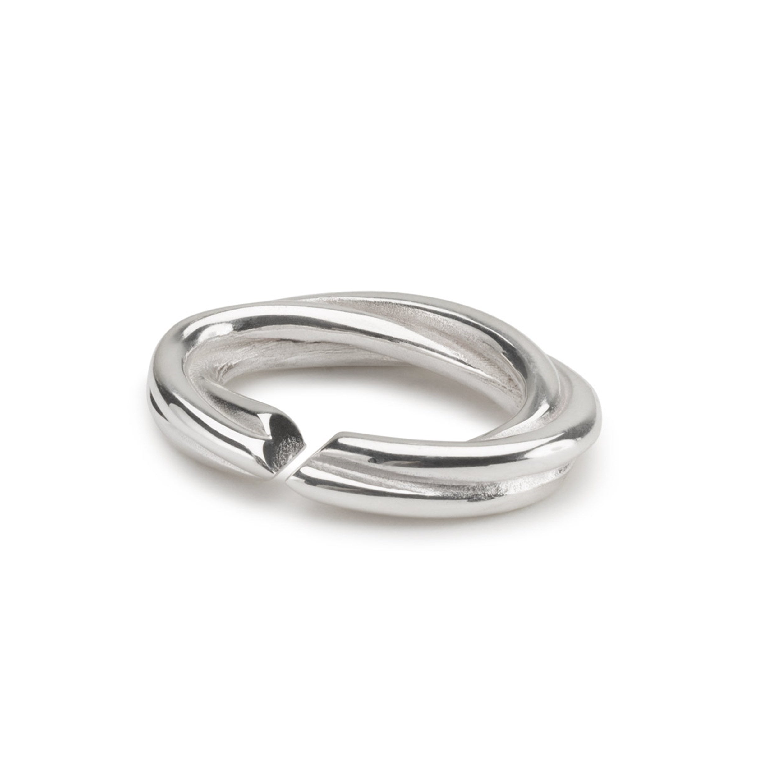 Triple Tangle, Single Silver Link