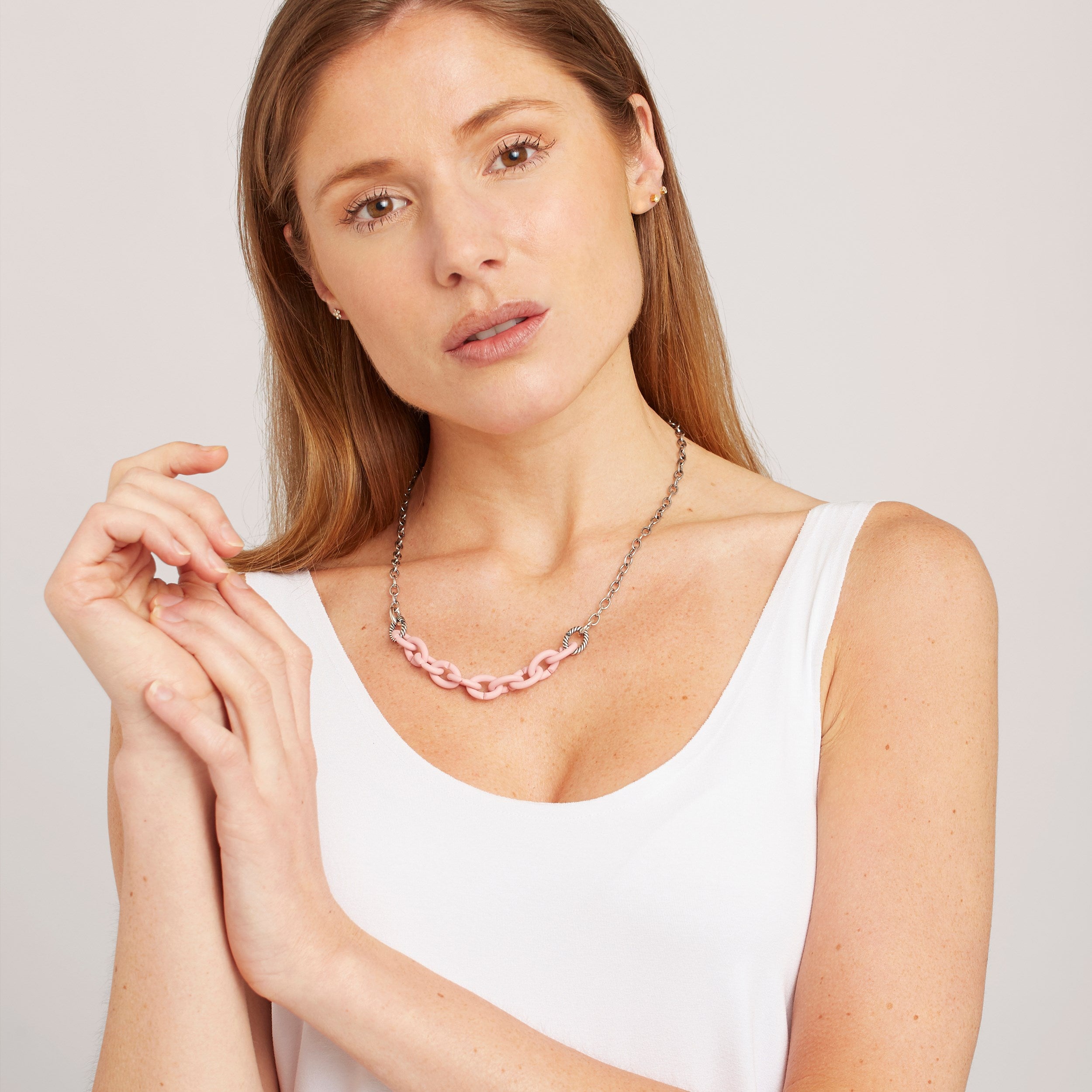 Blush Life Chain Necklace