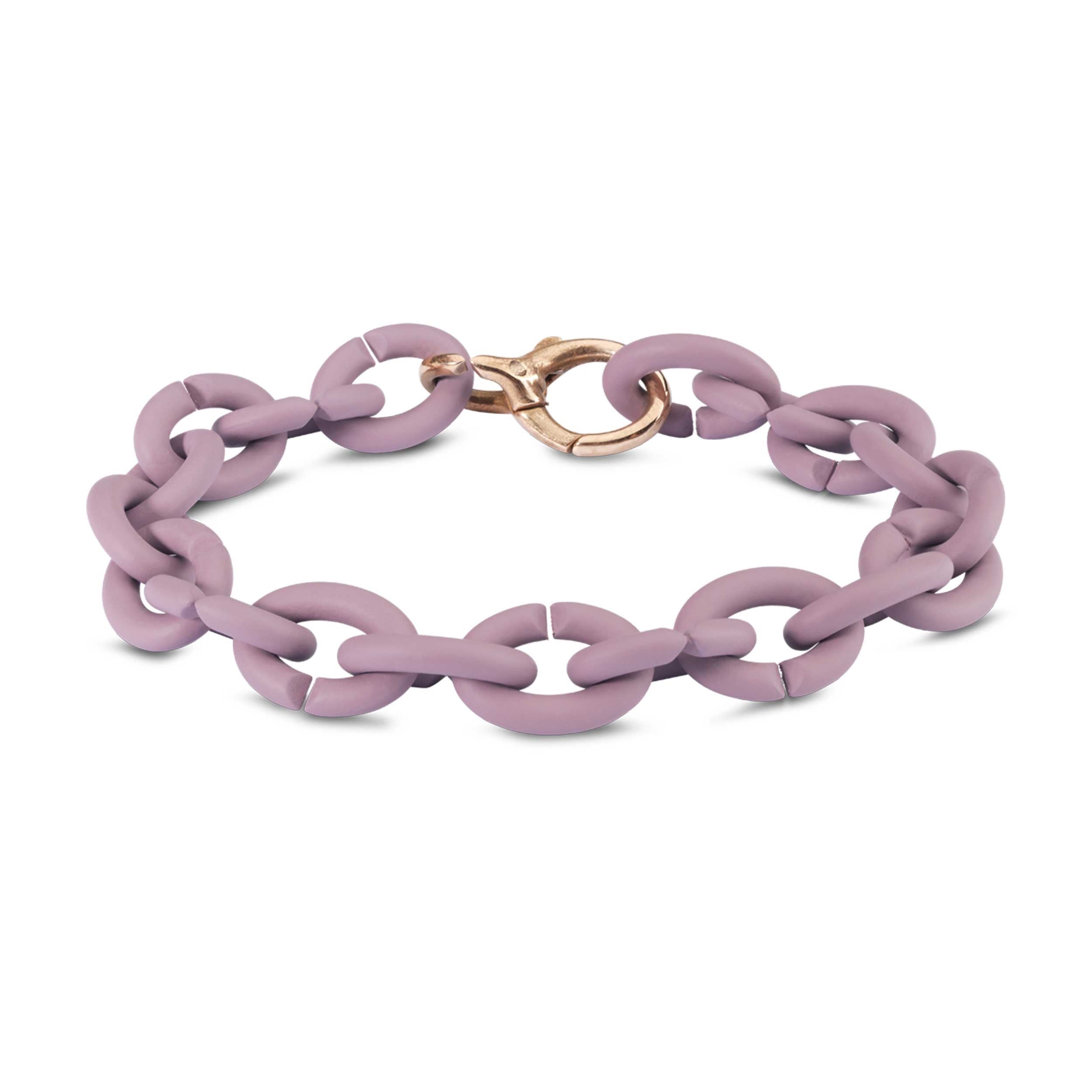 Pastel Violet Bronze Bracelet
