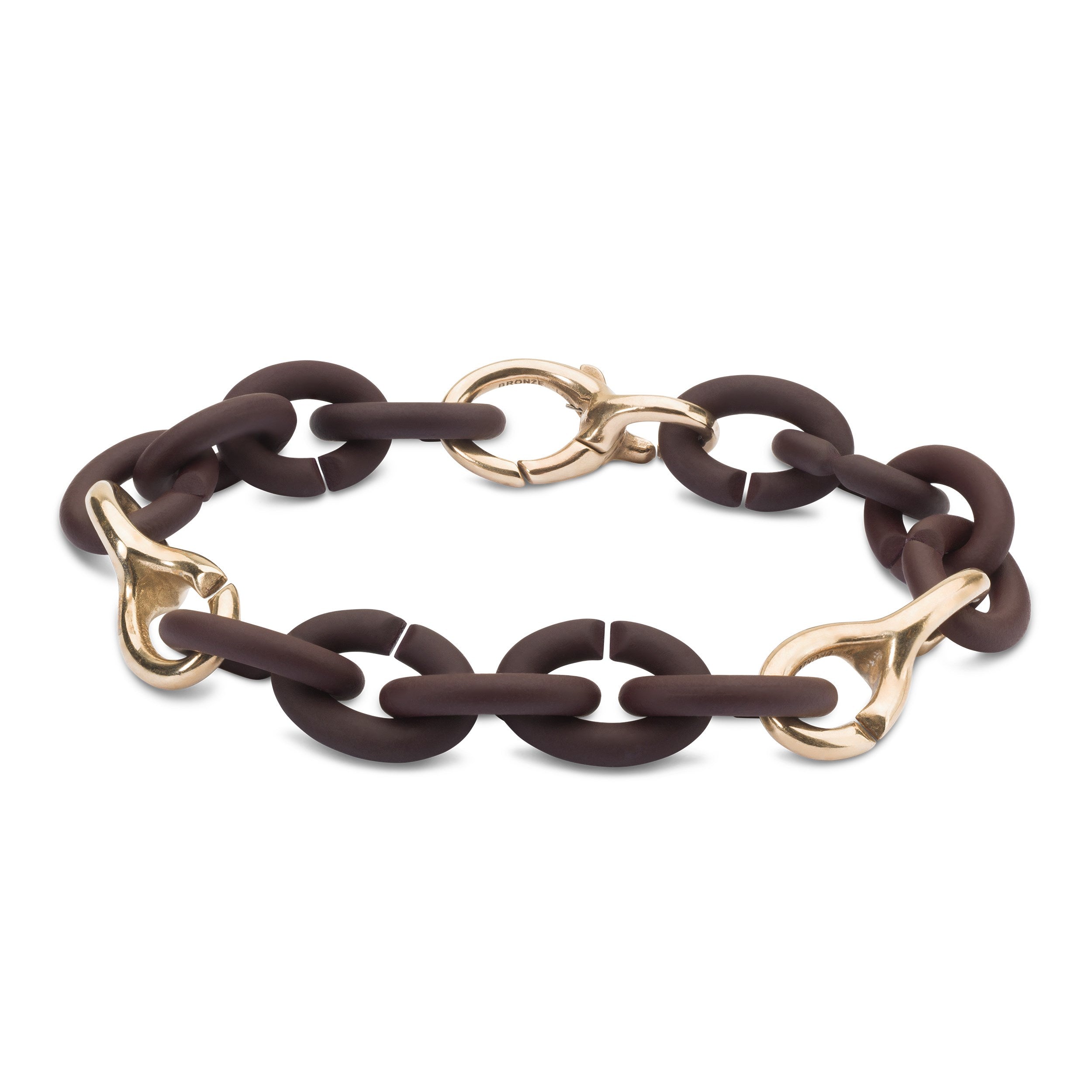 Brown Pop Bronze Bracelet