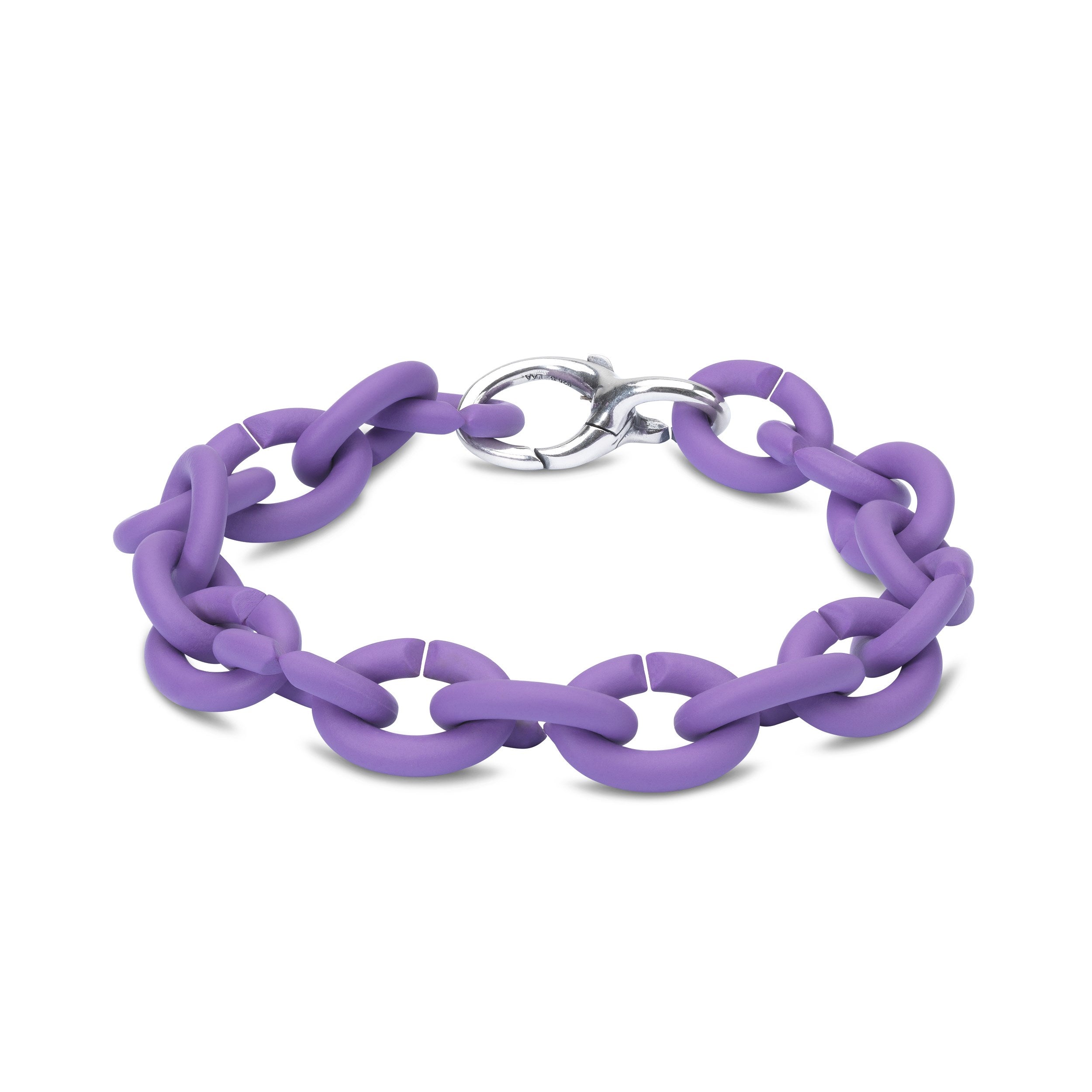 Velvet Lilac Silver Bracelet